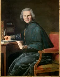 Porträtt av Abbe Gregoire (1750 - 1831), en fransk kyrklig och politiker. Målning av Francois P. J. Celestin. Nancy, Musee Des Beaux Arts - Porträtt av Abbe Gregoire (1750-1831). Kyrklig och fransk politiker. Målning av Francois P. J. Ce