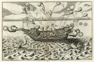 Illustration från Naval Architecture von J. Furttenbach