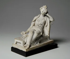 Maquette för Elizabeth Goodman Banks Sittande