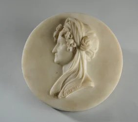 Medaljongporträtt av fru Elizabeth Gott