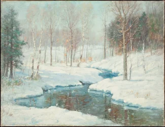 Smältande snö