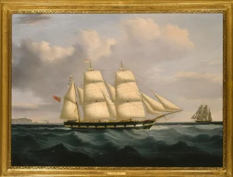 Bark Isis / 1800-talsmålning av Joseph Heard