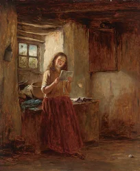 En lugn stund, 1876