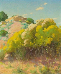 Taos Studio (olja på duk)