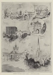 Återöppning av Choir of Norwich Cathedral, en ströva genom staden