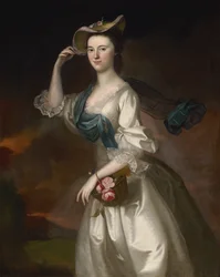 Porträtt av Abigail Erving Scott, 1760