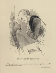 Kenny Meadows: The Cabinet Minister (gravyr)