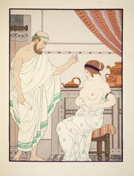 Fysisk undersökning, illustration från 