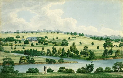 Bostad för John Macarthur Esq nära Parramatta N.S.W.
