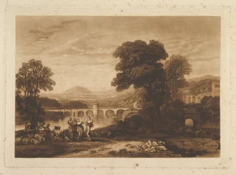 Apuleia in Search of Apuleius opublicerad plåt, Liber Studiorum, 1813-23.