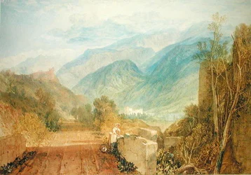 Bonneville, ca 1803 (akvarell på papper)