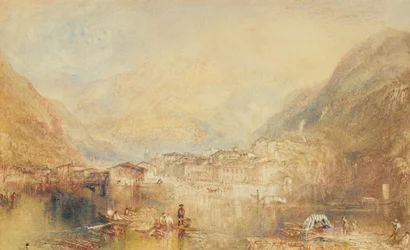 Brunnen från Luzernsjön, 1845