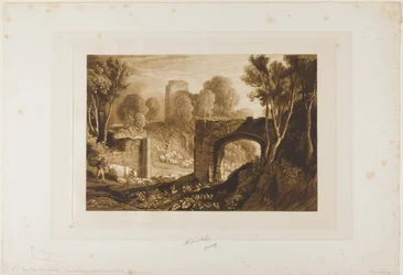 East Gate, Winchelsea, skylt 67 från Liber Studiorum