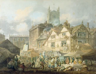 High Green, Queen Square, Wolverhampton, 1795