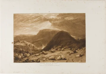 Hind Head Hill, tallrik 25 från Liber Studiorum