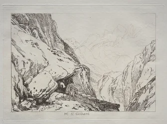 Studiebok: Mt. St Gothard.