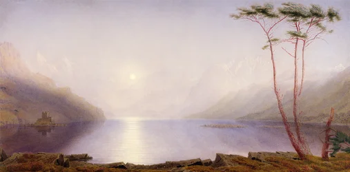 Loch Duich, sommarmånsken