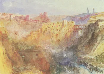 Luxemburg (wc på papper)