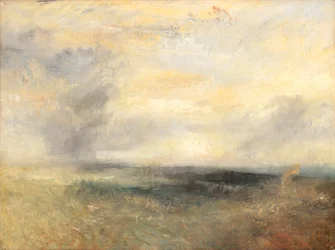 Margate, från havet, ca 1835