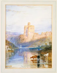 Norham Castle: En illustration till Marmion av Sir Walter Scott, 1818