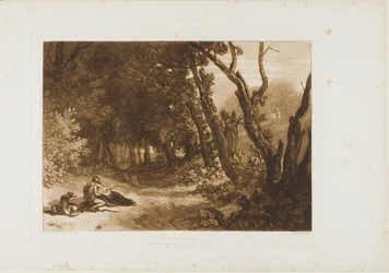 Procris och Cephalus, plåt 41 från Studieboken