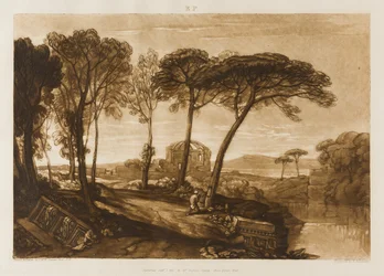 Temple of Minerva Medica, skylt 23 från Liber Studiorum