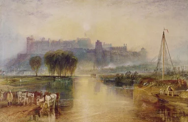 Windsor Castle, omkring 1829