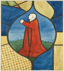 Målat glas i St Mark