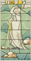 Målat glas i St Mark