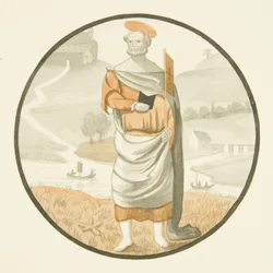 Målat glas i St Mark