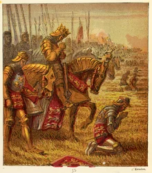 The Wars of the Roses, illustration från "Pictures of English History..."