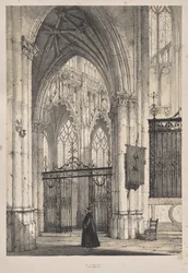 Medeltidens arkitektur: Church of St. Riquier, nära Abbeville