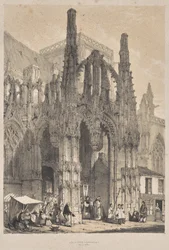 Medeltidens arkitektur: Louviers, Normandie, South Porch