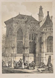 Medeltidens arkitektur: St. Jacques, Dieppe, East End, Exteriör