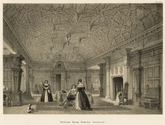 Drawing Room, Dorfold, Cheshire