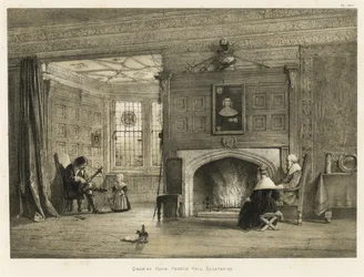 Salongen, Haddon Hall, Derbyshire