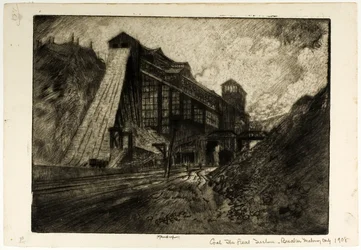 Kol - Den stora lutande banan, kolkrossen, Mahanoy City