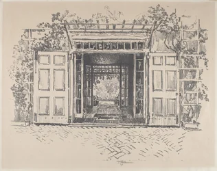 Doorway, Wyck, 1912.
