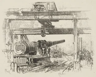 Engelska krigsarbete: Gun-Testing