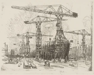 Engelska krigsarbetet: The Old Shipyard