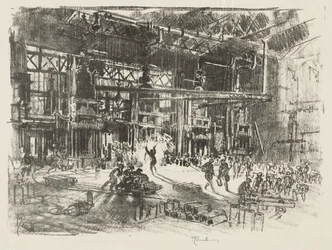 Engelska krigsarbetet: The Presses