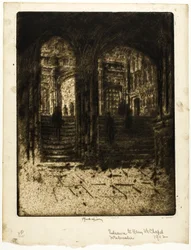 Ingång till Henrik VII:s kapell, Westminster