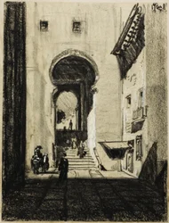 Ingång till Zocodover, Toledo