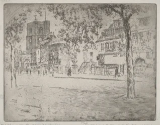 Hus där Whistler dog