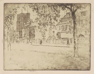 Hus där Whistler dog