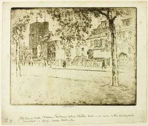 Hus där Whistler dog