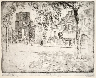 Huset där Whistler dog