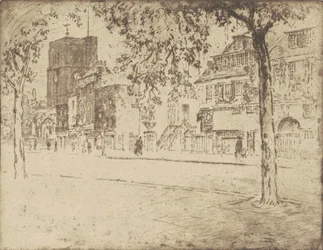 Hus där Whistler dog, 1904.