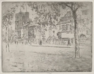 Hus där Whistler dog, 1904.