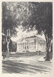 Röda korsets nationella högkvarter, Washington, 1919.